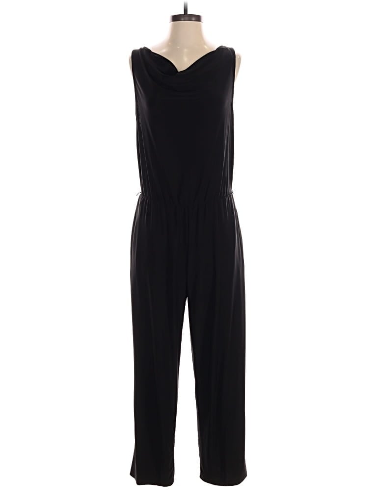 Pre-owned Marina Jumpsuit In Black