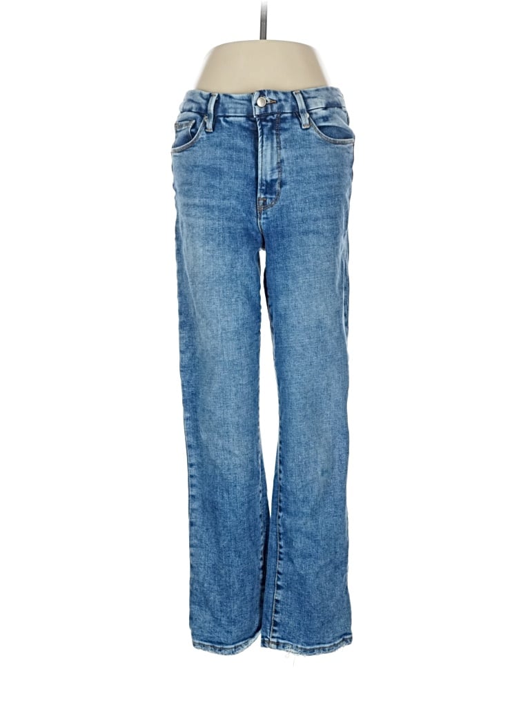 Pre-owned Good American Jeans In Blue