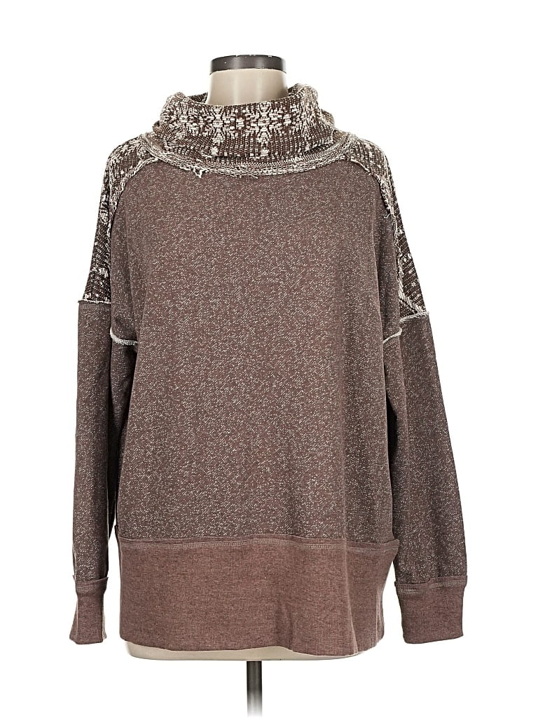 Pre-owned Oddi Pullover Sweater In Brown