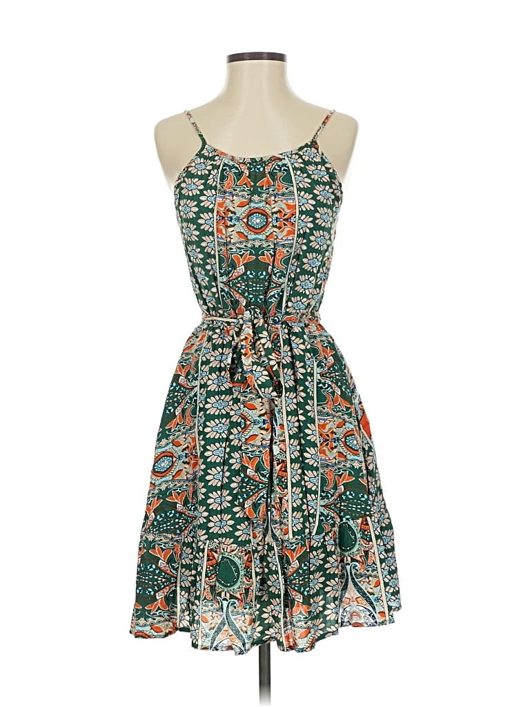 Pre-owned Prettygarden Casual Dress In Green