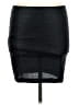 Guess 100% Polyester Solid Black Casual Skirt Size 6 - photo 1