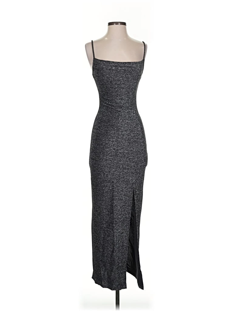 Pre-owned Popular 21 Cocktail Dress In Gray