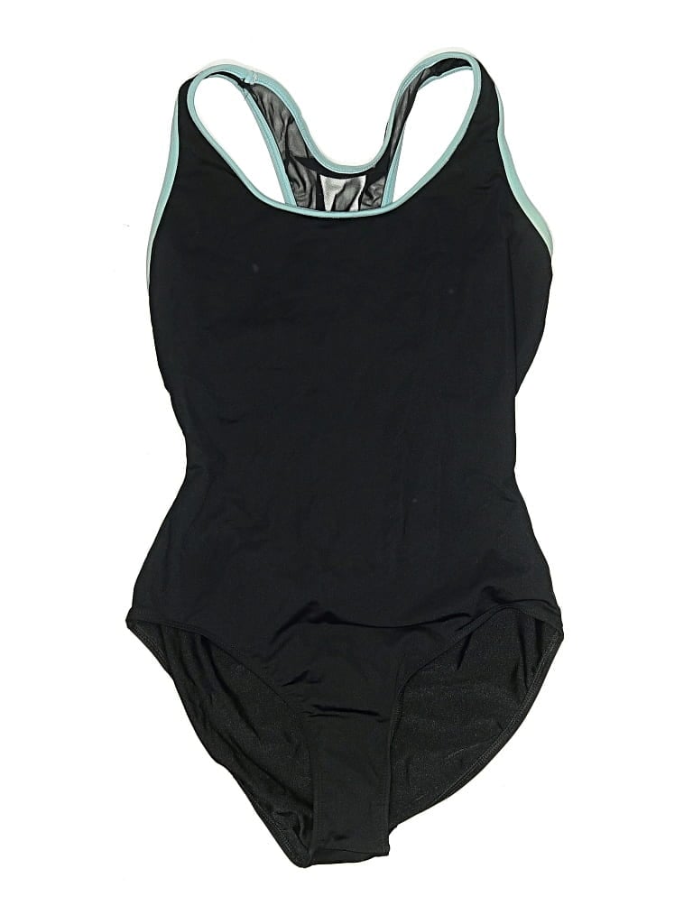 Pre-owned Assorted Brands One Piece Swimsuit In Black