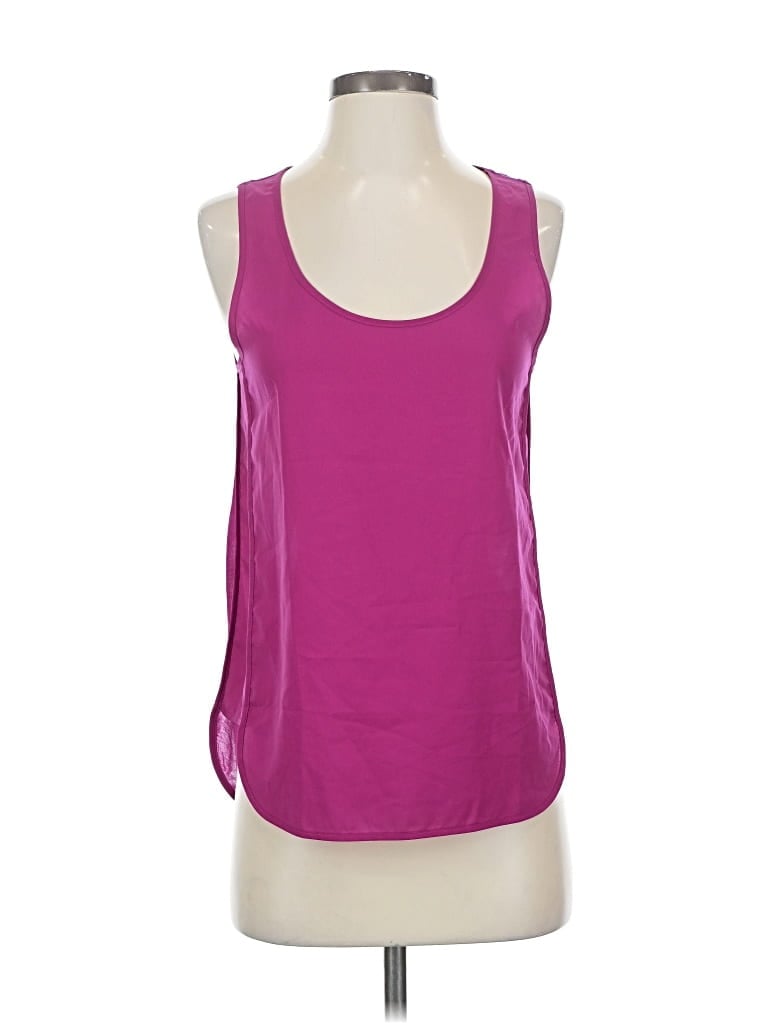 Pre-owned French Connection Sleeveless Top Pink Scoop Neck Tops