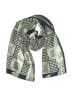 Unbranded Houndstooth Gray Blue Scarf One size - photo 1