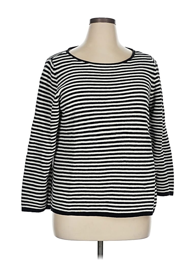 Pre-owned Eileen Fisher Pullover Sweater In Black