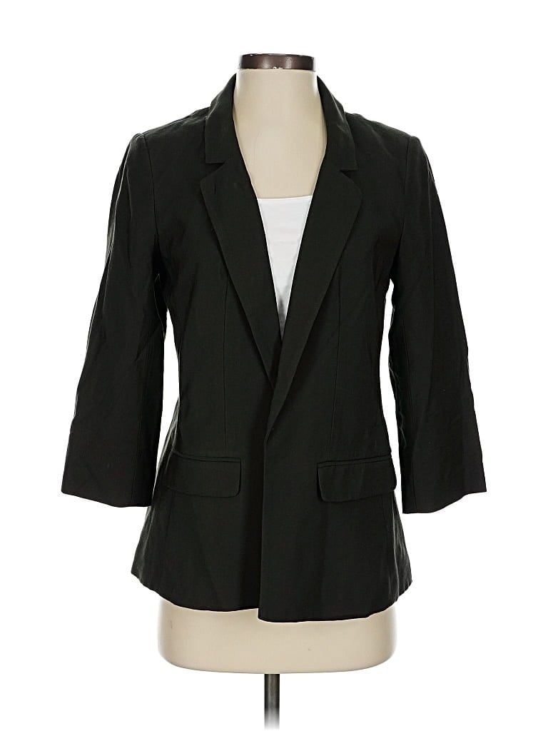 Pre-owned Ann Taylor Loft Blazer Jacket In Black