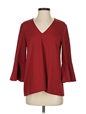 Tibi 3/4 Sleeve Top (view 1)