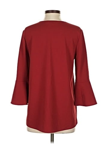 Tibi 3/4 Sleeve Top (view 2)