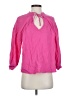 Evereve 100% Cotton Pink 3/4 Sleeve Blouse Size S - photo 1