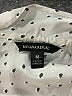 Banana Republic 100% Polyester Silver Long Sleeve Blouse Size M - photo 7