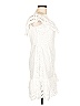 Express 100% Cotton White Cocktail Dress Size L - photo 4