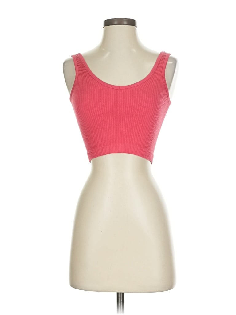 Pre-owned Out From Under Tube Top Pink Strapless Neckline Tops