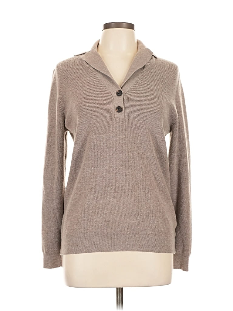 Pre-owned Unbranded Pullover Sweater In Brown