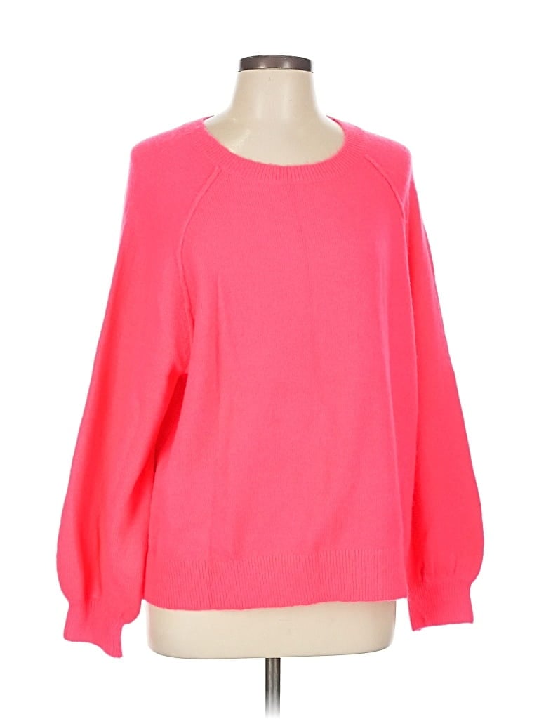 Pre-owned Vince Camuto Pullover Sweater In Pink