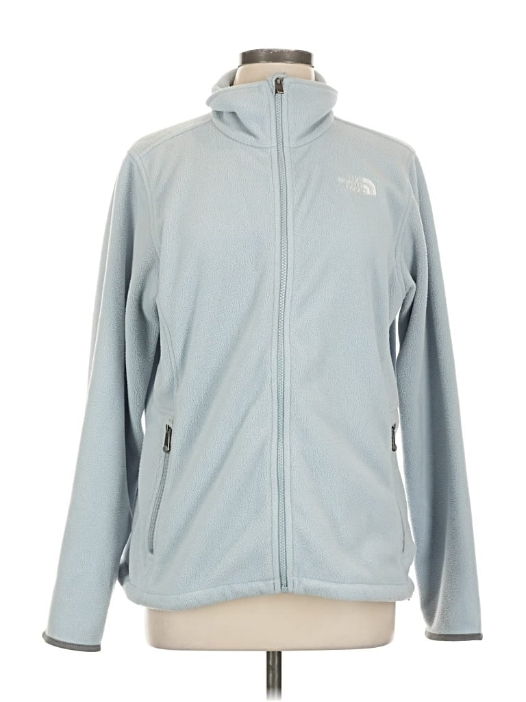Pre-owned The North Face Fleece Jacket In Blue