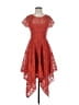 Maeve 100% Polyester Red Cocktail Dress Size 0 - photo 1