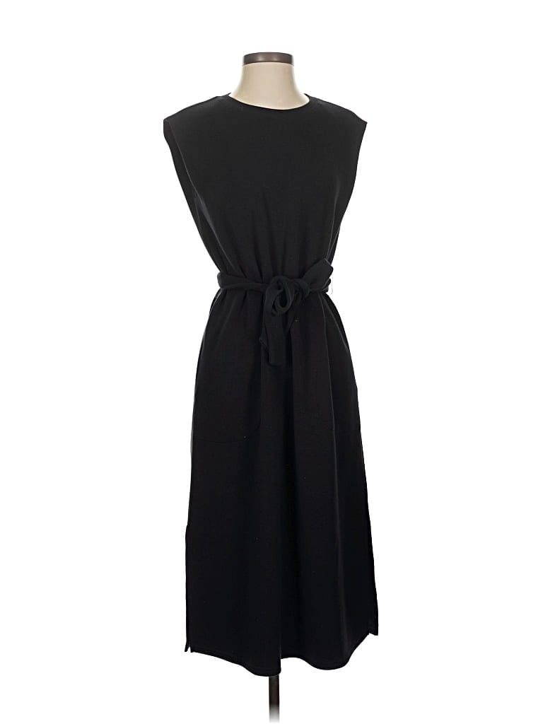 Pre-owned Spanx Casual Dress In Black