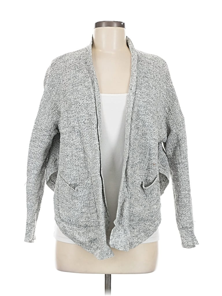 Pre-owned Madewell Cardigan Sweater In Gray