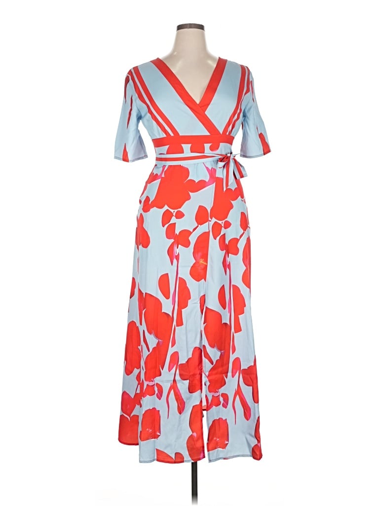 Pre-owned Unbranded Casual Dress In Blue