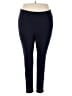 Hue Solid Blue Active Pants Size 3X - photo 1