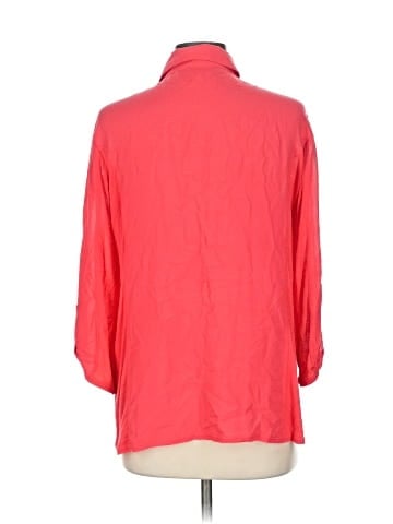Nurture 3/4 Sleeve Button-Down Shirt (view 2)