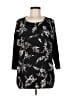 J.Jill Black 3/4 Sleeve Blouse Size M - photo 1