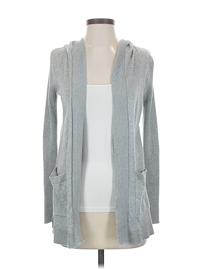 Pre-owned Lety & Me Cardigan Sweater In Gray