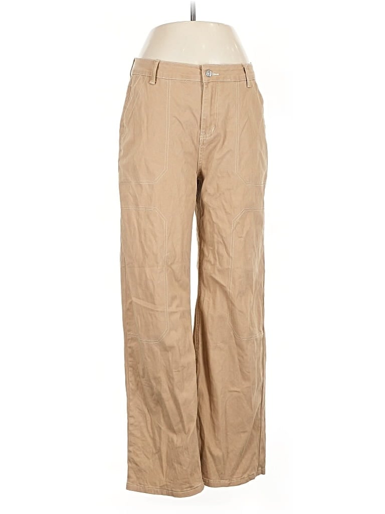 Pre-owned Dokotoo Khaki Pant In Brown