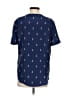 Equipment Blue Short Sleeve Top Size S - photo 2
