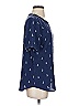 Equipment Blue Short Sleeve Top Size S - photo 4