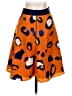 3.1 Phillip Lim for Target 100% Polyester Print Orange Casual Skirt Size 2 - photo 2