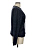 W by Worth Color Block Blue Gray Cardigan Size M - photo 4