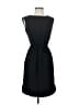 Talbots 100% Polyester Solid Black Casual Dress Size 2 - photo 1
