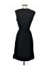Talbots 100% Polyester Solid Black Casual Dress Size 2 - photo 2