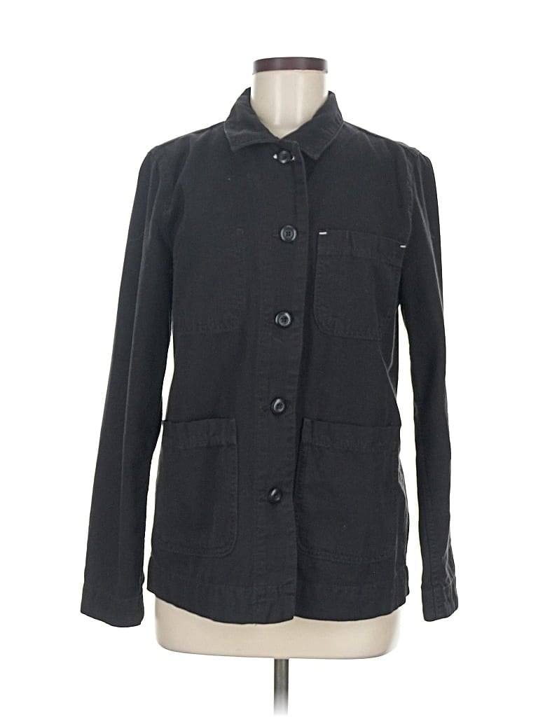 Pre-owned Everlane Blazer Jacket In Black