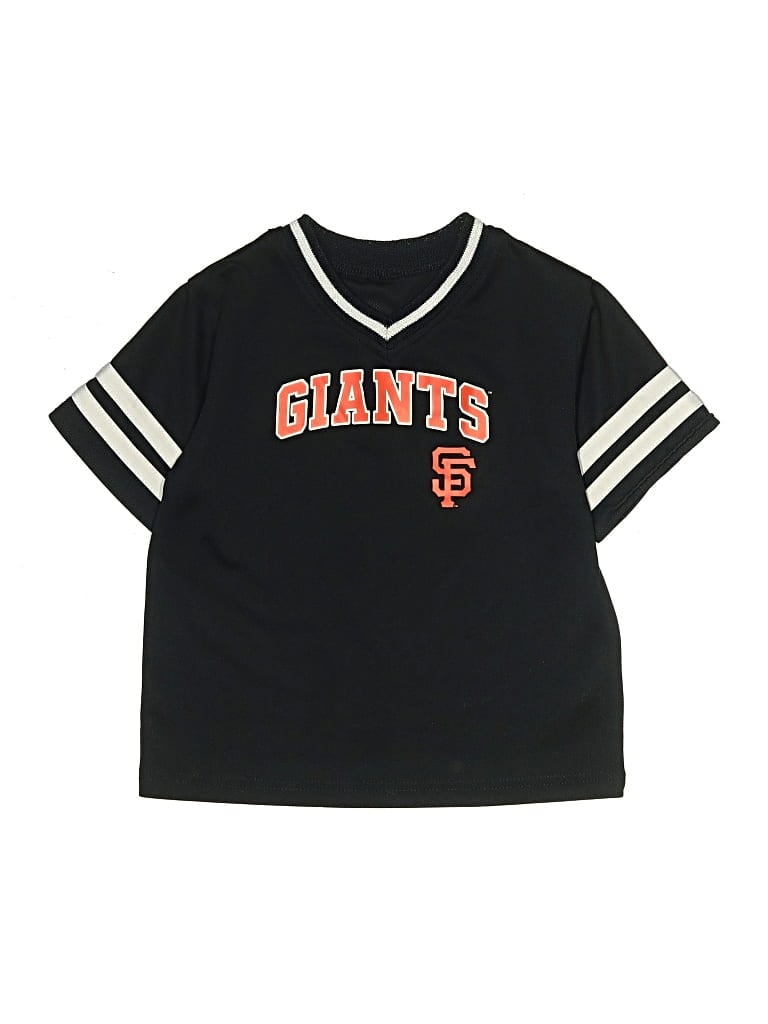 Pre-owned Unbranded Kids' Short Sleeve T-shirt In Black