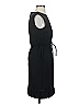 Talbots 100% Polyester Solid Black Casual Dress Size 2 - photo 4