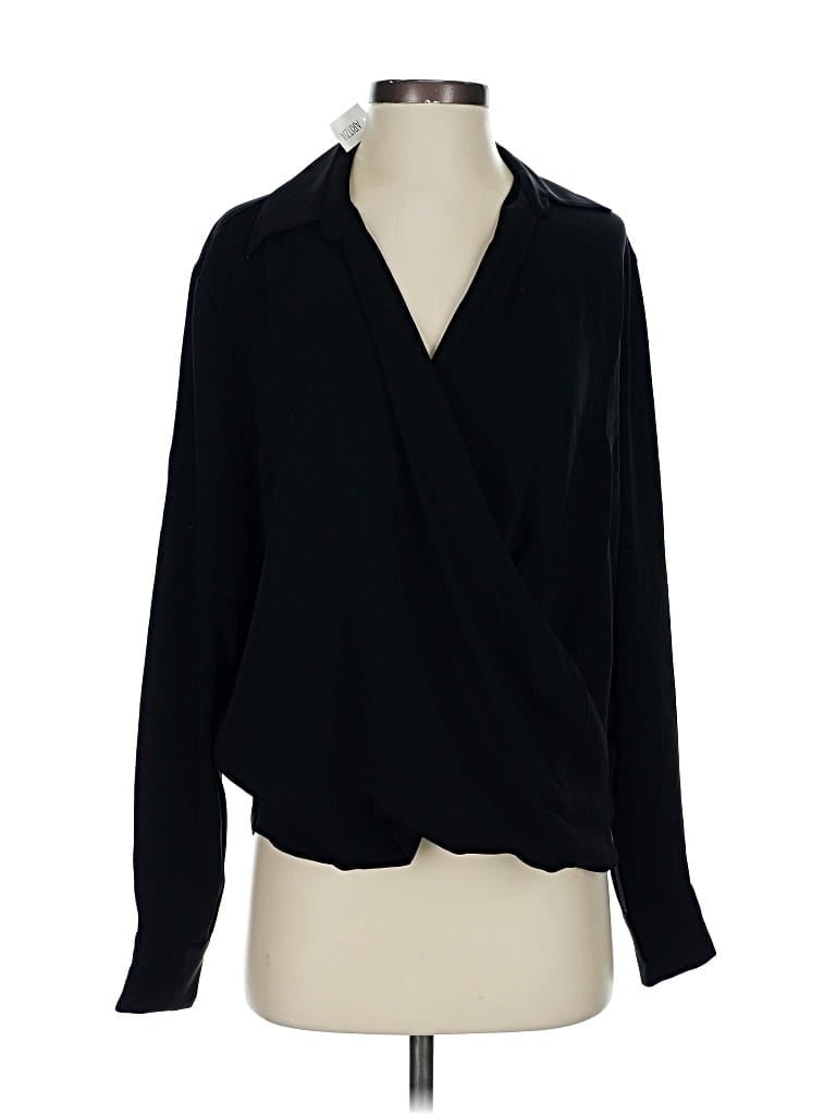 Babaton Long Sleeve Blouse In Black