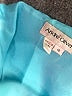 Andre Oliver Blue Sleeveless Blouse Size 10 - photo 5