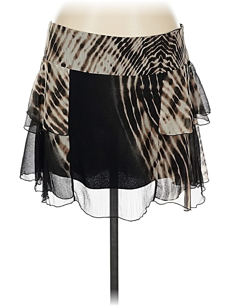 Pre-owned Bebe Casual Skirt In Black