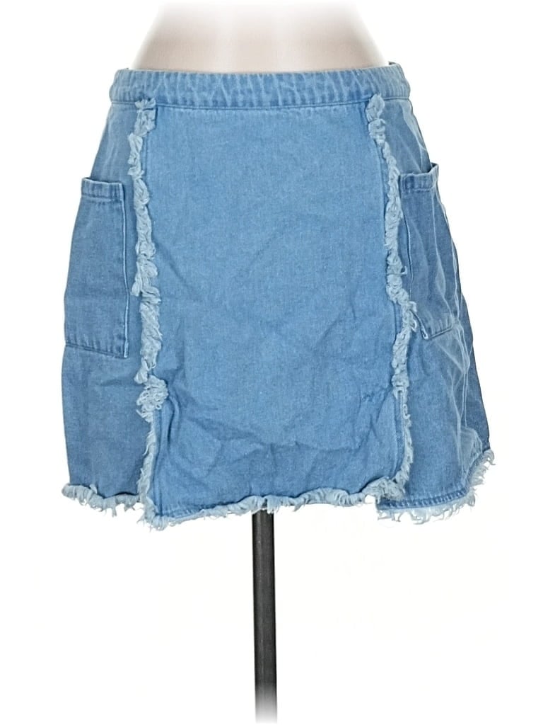 Pre-owned Umgee Denim Skirt In Blue
