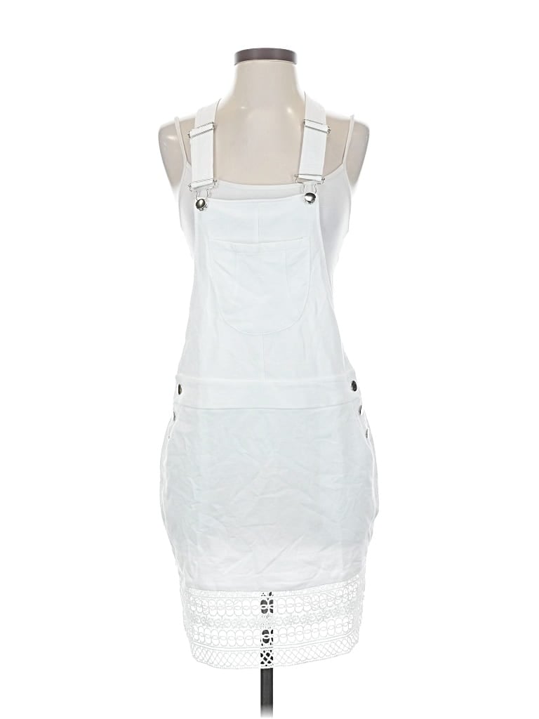 Pre-owned Venus Casual Dress In White
