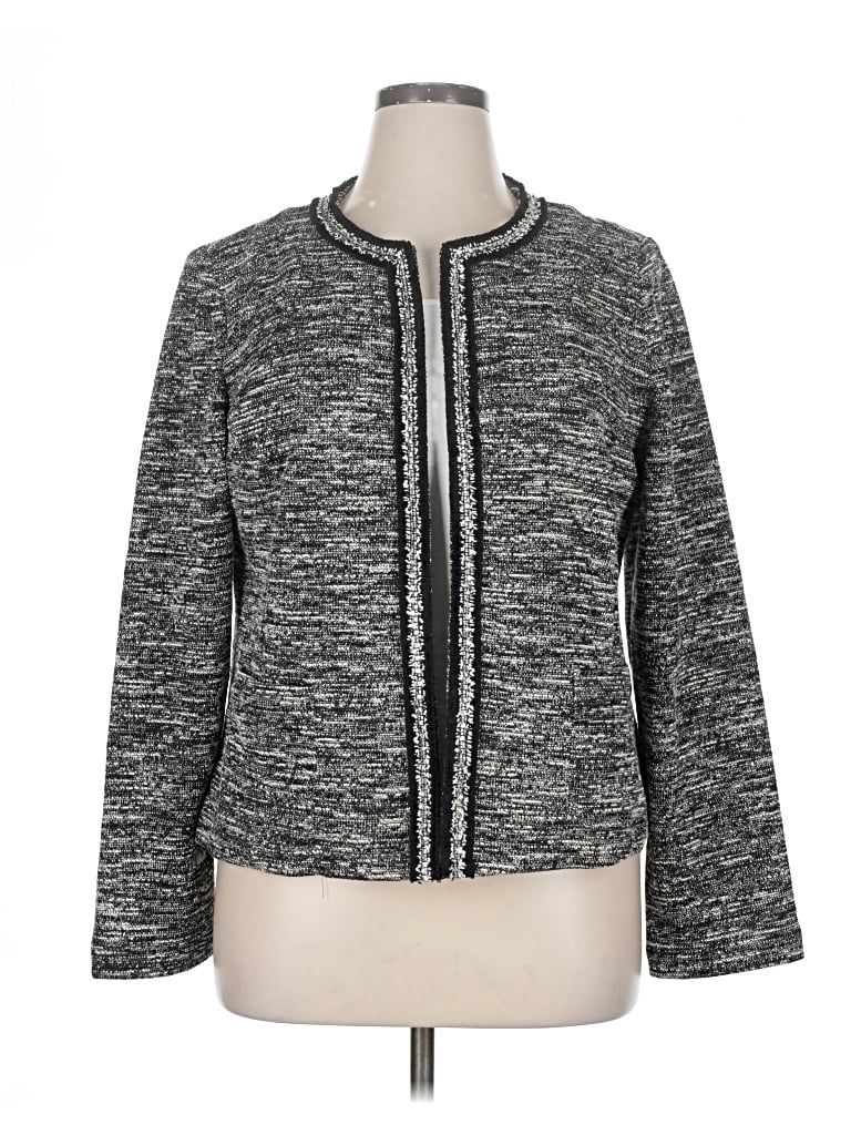 Pre-owned Talbots Outlet Jacket In Gray