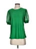 CeCe Green Short Sleeve Top Size S - photo 1