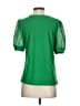 CeCe Green Short Sleeve Top Size S - photo 2