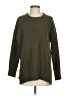 Knot Sisters Solid Green Pullover Sweater Size S - photo 1