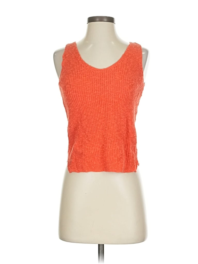 Pre-owned Gap Sweater Vest In Orange