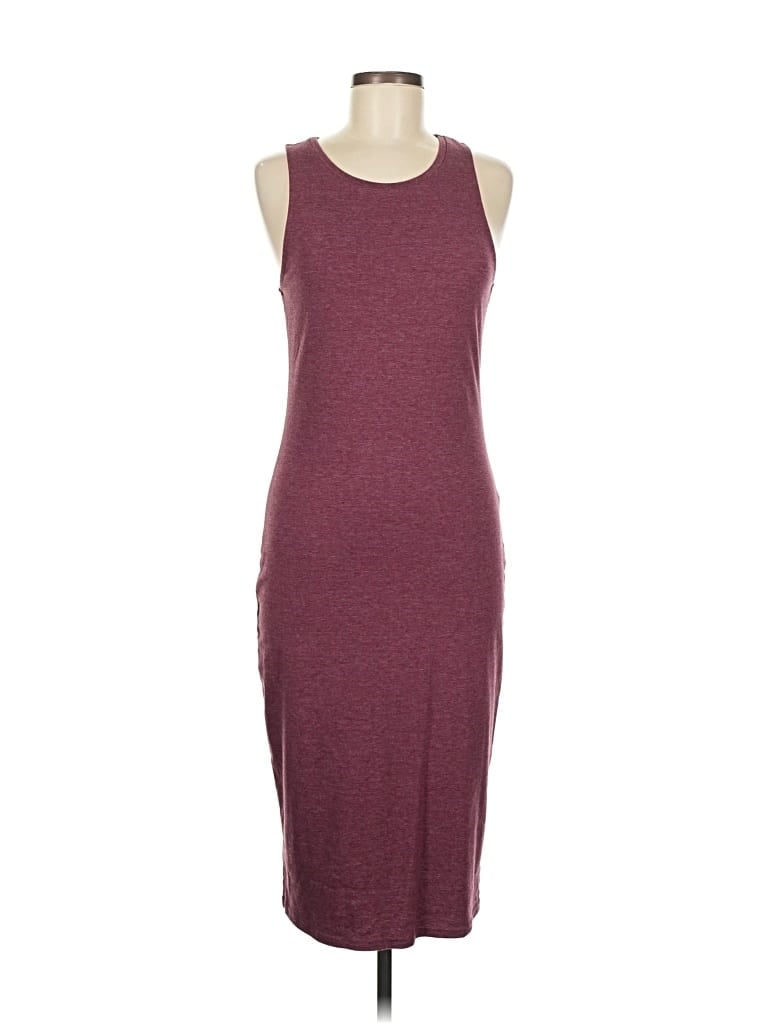 Pre-owned Cotton On Casual Dress In Burgundy