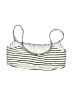 Vince Camuto Stripes Ivory Swimsuit Top Size S - photo 2